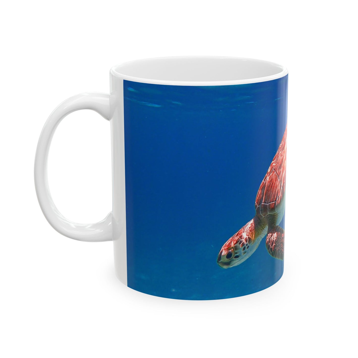 Sea Turtle Mug (11oz, 15oz) - Beautiful Ocean Animal Design