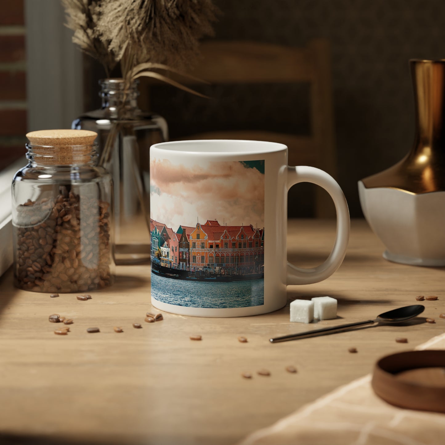 Curacao Island Jumbo Mug