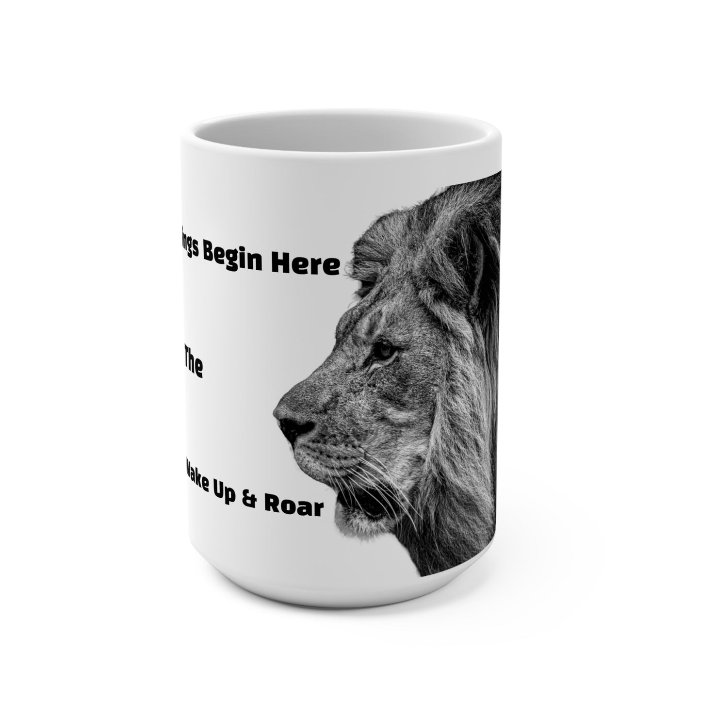 Mug Majestic Lion 15 oz