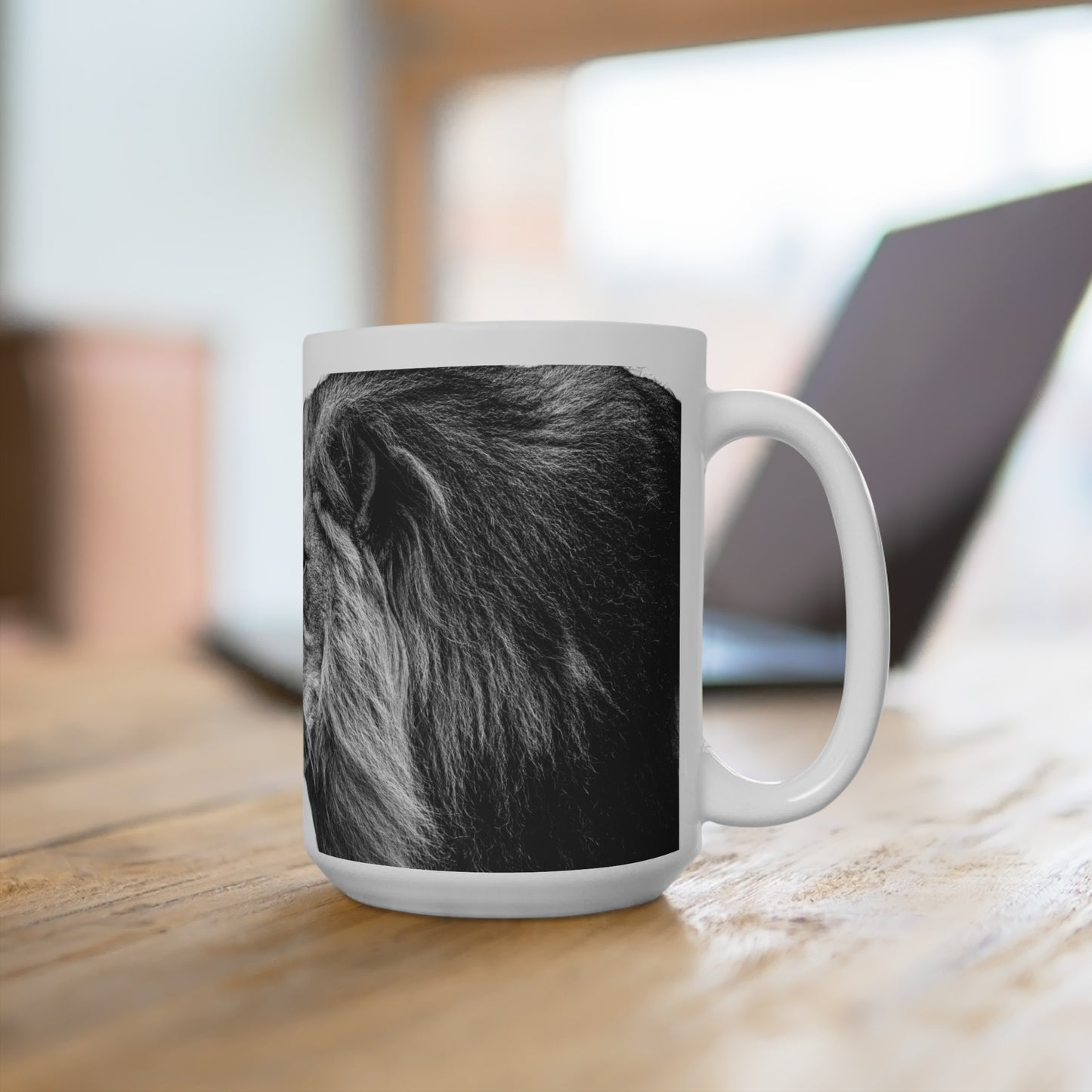 Mug Majestic Lion 15 oz