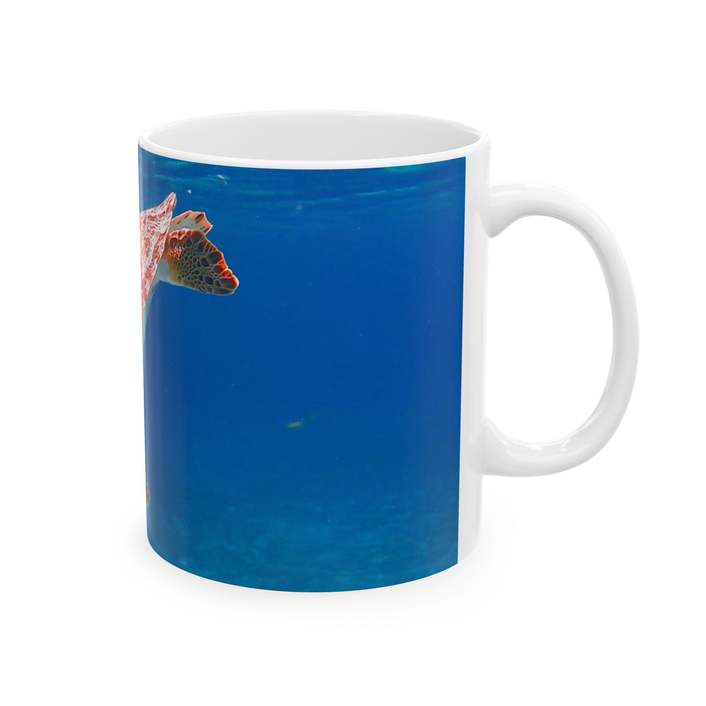 Sea Turtle Mug (11oz, 15oz) - Beautiful Ocean Animal Design